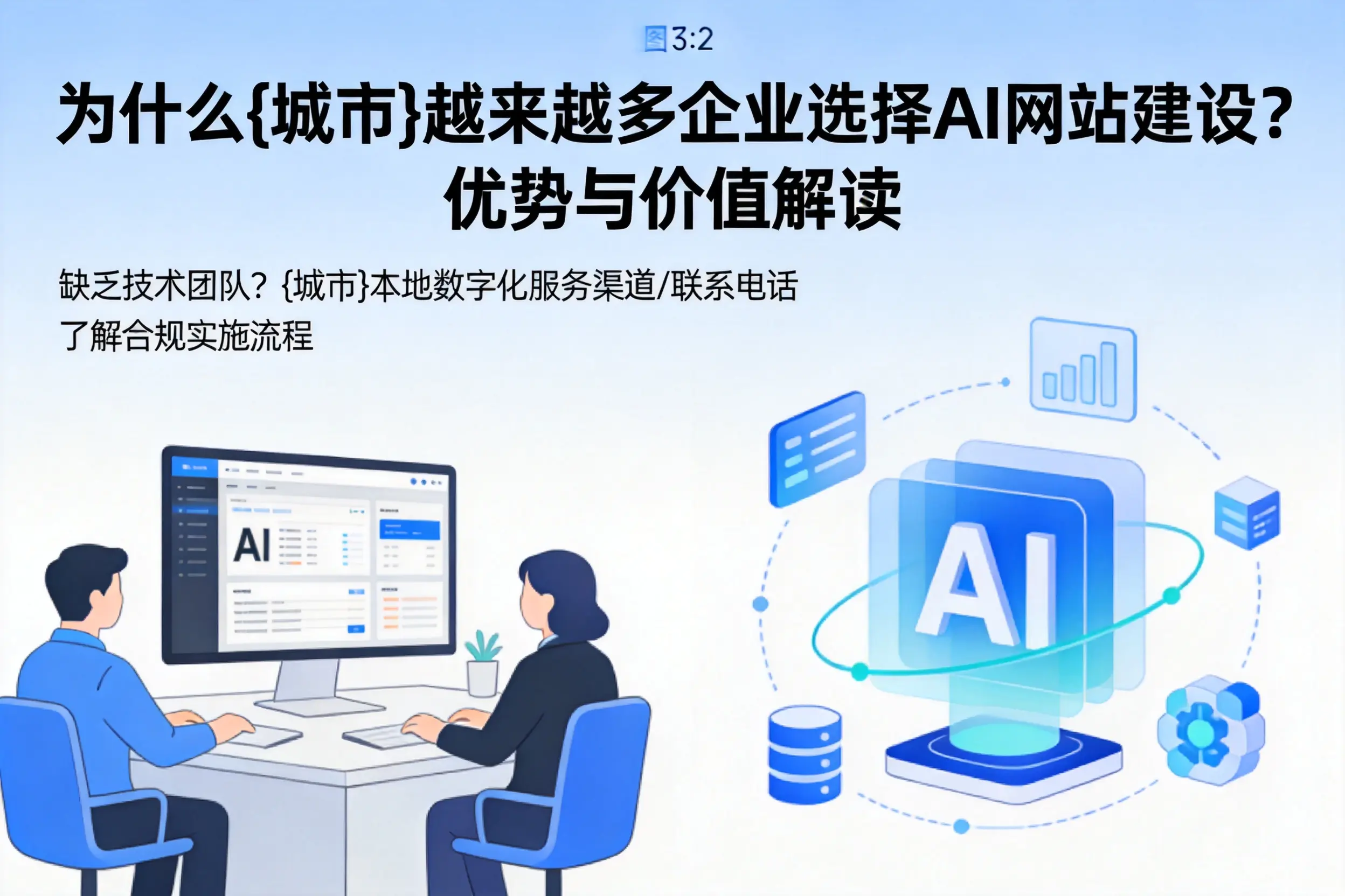 为什么南充越来越多企业选择AI网站建设?优势与价值解读