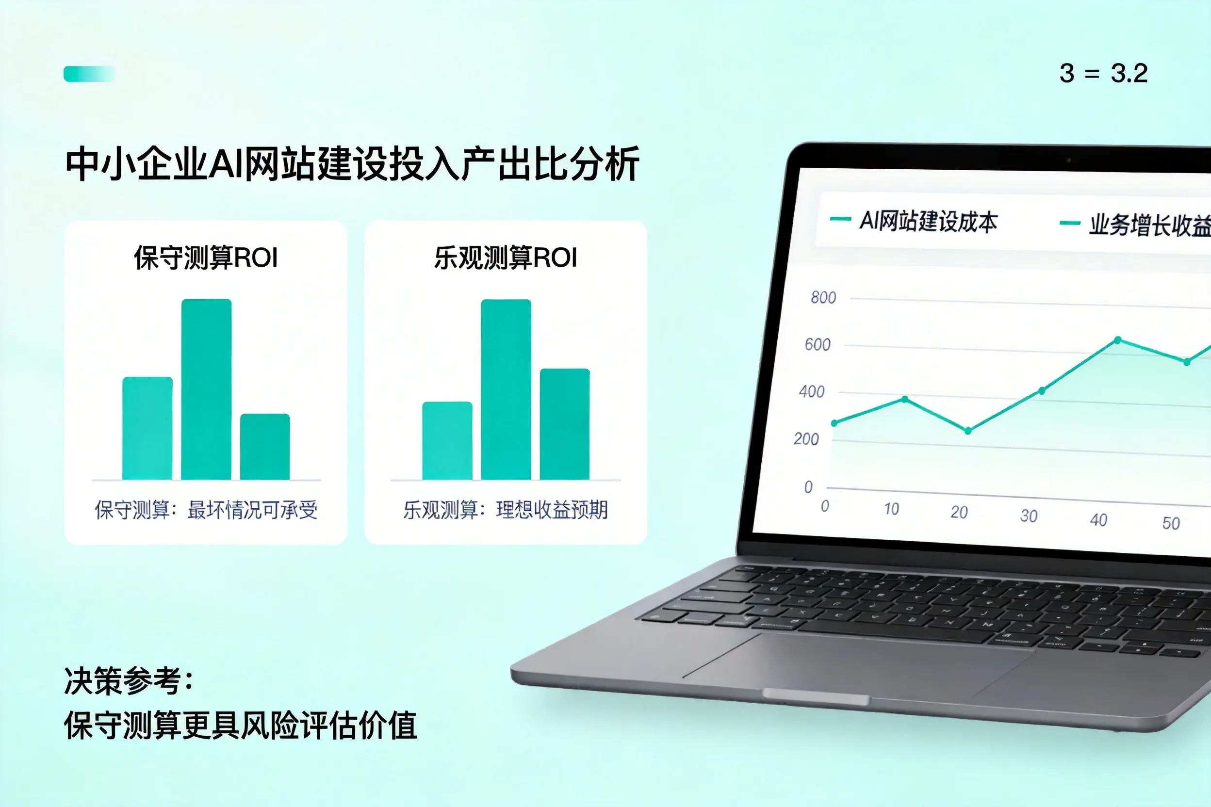南充中小企业AI网站建设投入产出比怎么算?先看这份分析