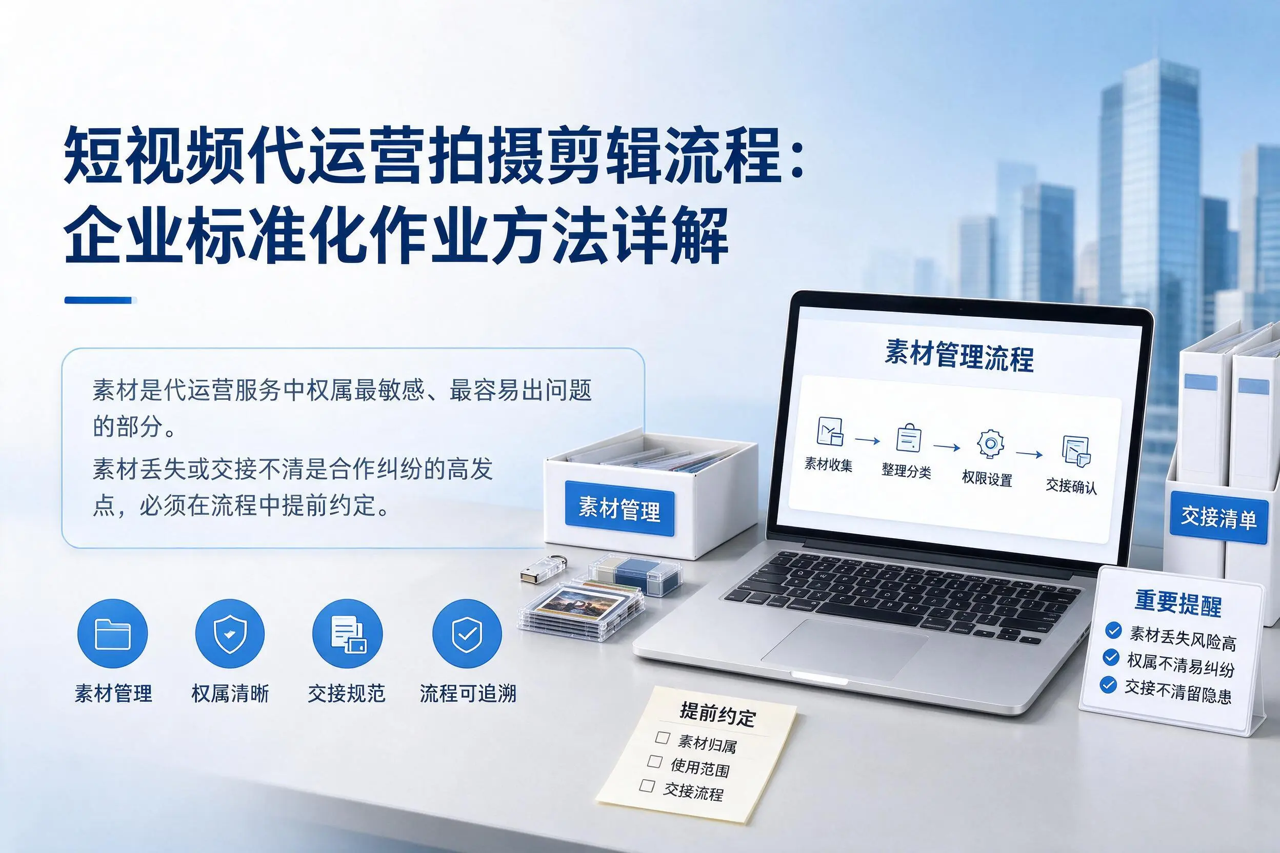 短视频代运营拍摄剪辑流程:南充企业标准化作业方法详解