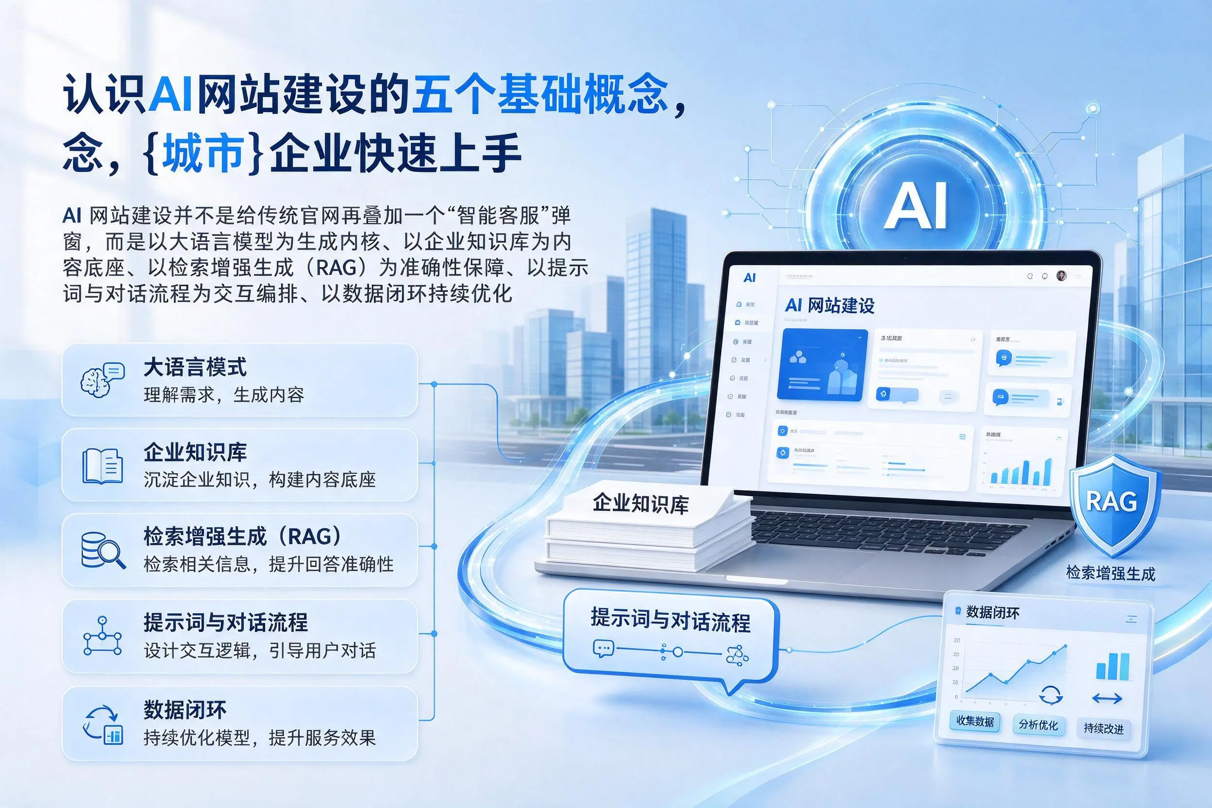 认识AI网站建设的五个基础概念,南充企业快速上手